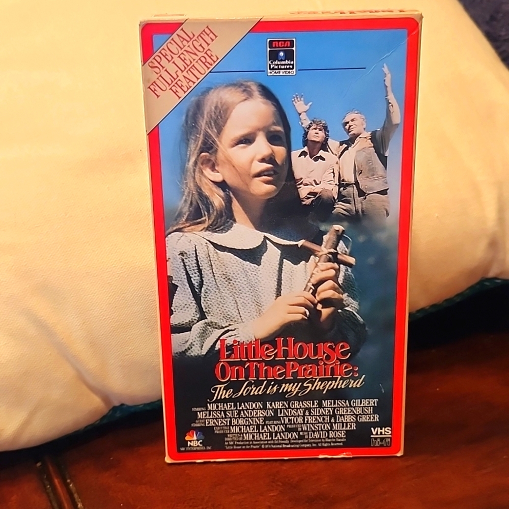 VHS TAPE - LITTLE HOUSE ON THE PRAIRIE - "The Lord Is My Shepard"